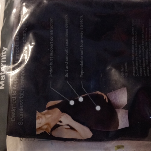 NWT MATERNITY WICKING 360 SEAMLESS SUPPORT TANK - Picture 4 of 5